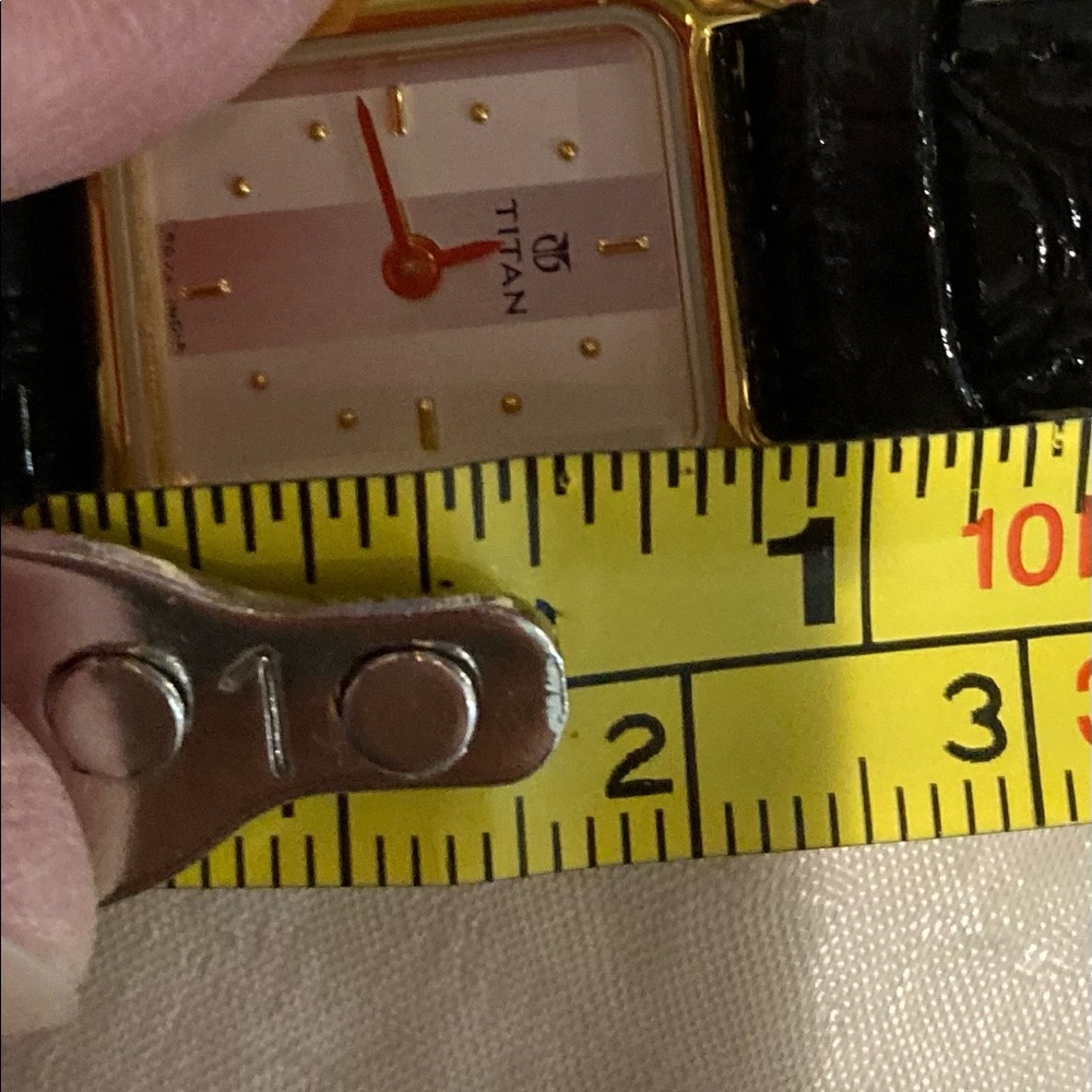 Titan Tank Watch. Rectangular. Delicate. Beautiful - image 6